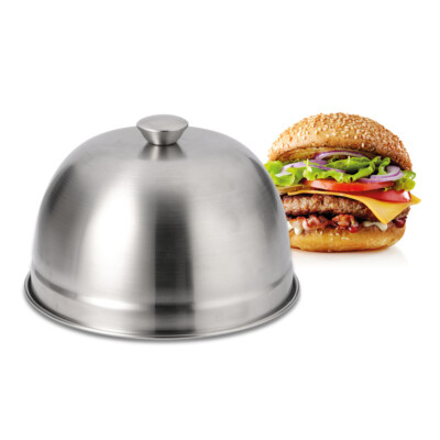 Burger GlockeTopfschutzhaube Speiseglocke Tellerglocke Käseglocke  17 cm