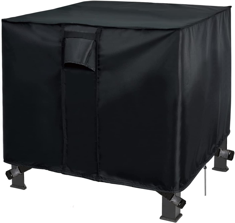 Fire Pit Cover 30 X 30 X 25 Inch Square, Waterproof Gas Firepit Table Cover Fire