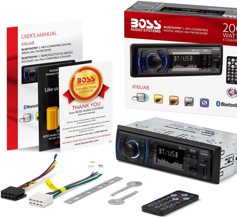 BOSS Car Bluetooth Player Radio Audio System Multimedia Car Stereo Receiver