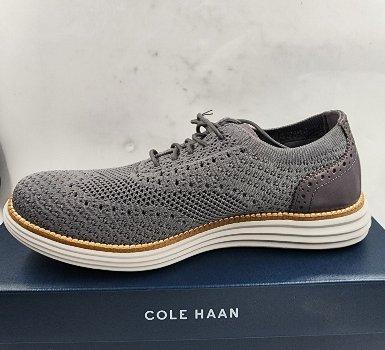 Cole Haan ØriginalGrand Remastered Stitchlite™ Wingtip Oxford Sneakers Men's 8.5 - Picture 15 of 20