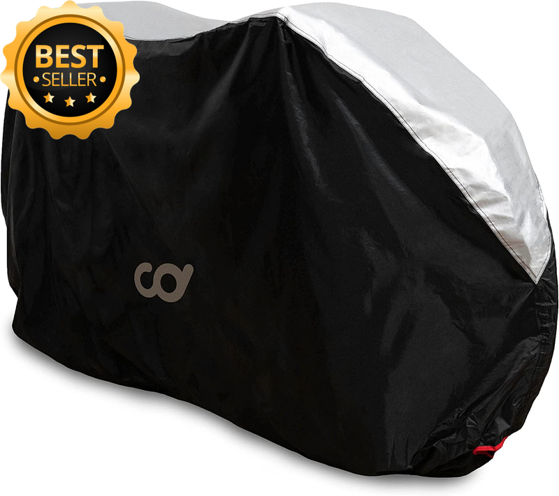 Bike Cover for Outdoor Bicycle Storage - 1 Bike, 1 or 2 Bikes or 2 or 3 Bikes - 