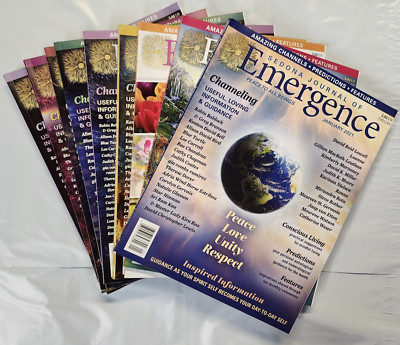 Lot of 9 Sedona Journal of Emergence Channeling~ Predictions  2021 NEW