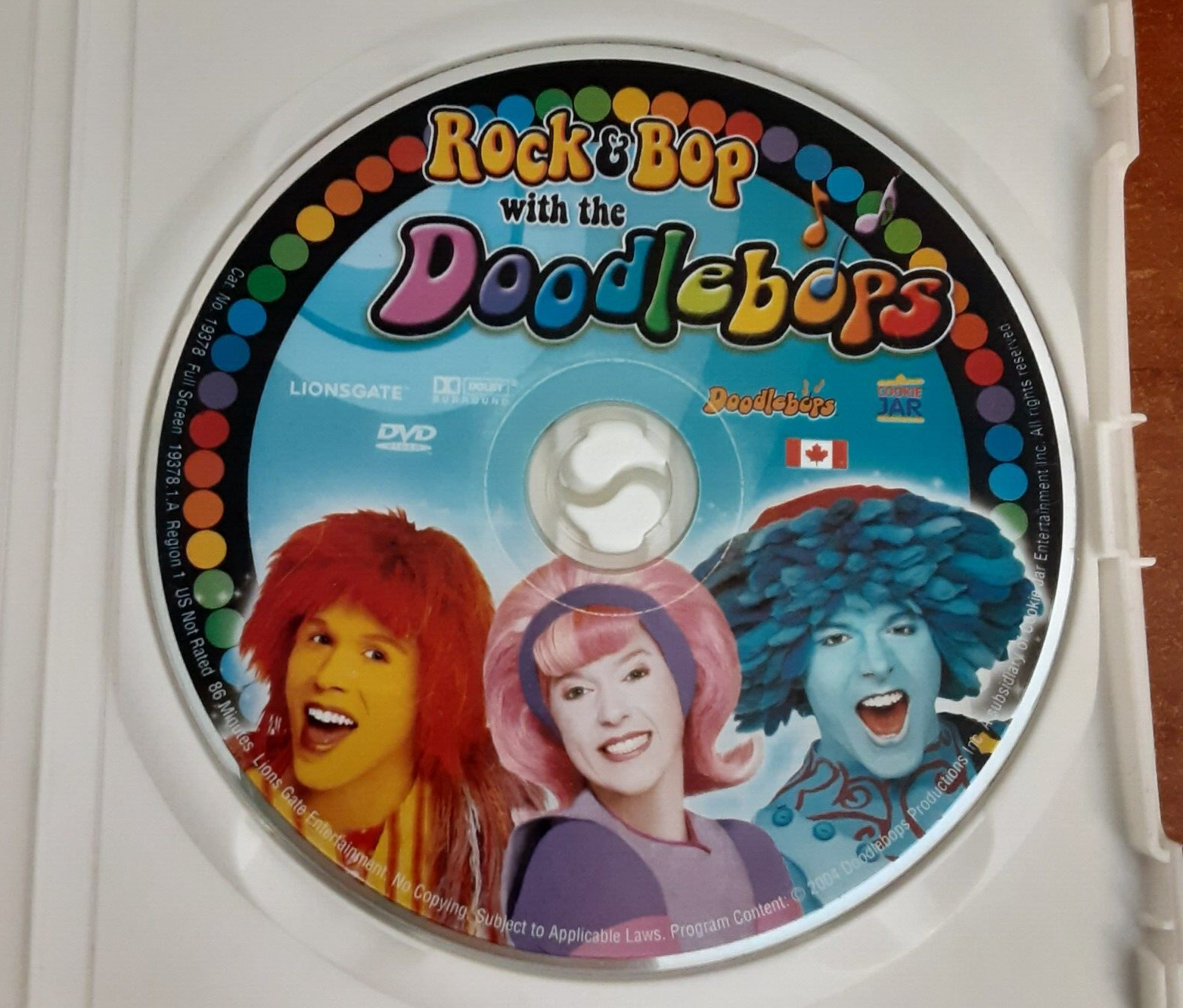 【楽天スーパーセール】 Rock & Bop With the Doodlebops (DVD, 2006) 4 Episodes ミュージック