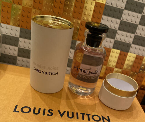 NEW Louis Vuitton MATIERE NOIRE 0.34OZ 10ml Perfume Travel Sample Miniature  Size