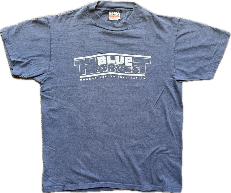 STAR WARS スターウォーズ　激レア　Tシャツ　1983年発売　新品 Vintage 1983 Star Wars Blue Harvest Crew T-Shirt ILM ROTJ Mike