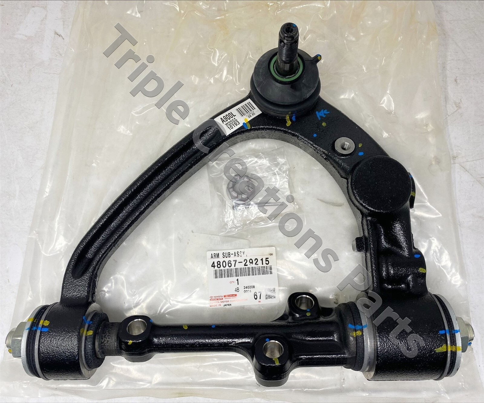 TOYOTA GENUINE 4806729215 ARM SUB-ASSY, FRONT SUSPENSION
