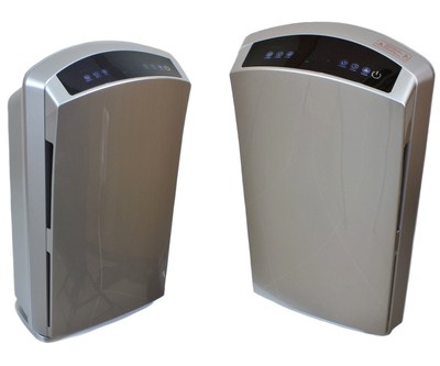 Baren Hepa H13 Pm2 5 Luftreiniger B H03 Ionisator Uvc Desinfektion Pollen Silber Ebay
