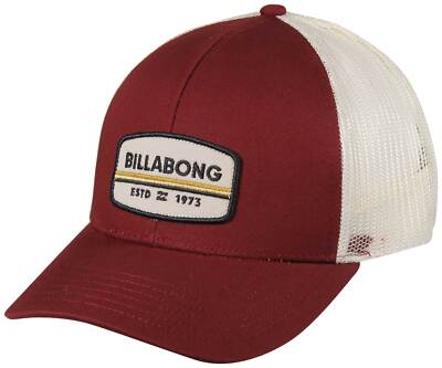 

Кепка Billabong Walled Trucker — Oxblood — Новинка, Красный