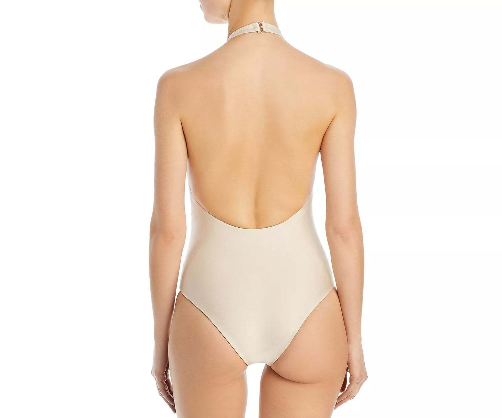 Jade Swim Kenna Halter One Piece Swimsuit 17D 222- | eBay