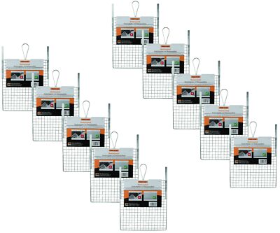 10 Stück Weltneuheit Silikonbeschichtetes Abstreifgitter, Malergitter,Farbgitter