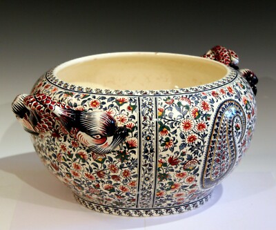 German Bowl Old Bowl German Porcelain Cup Chippy Vintage Bowl