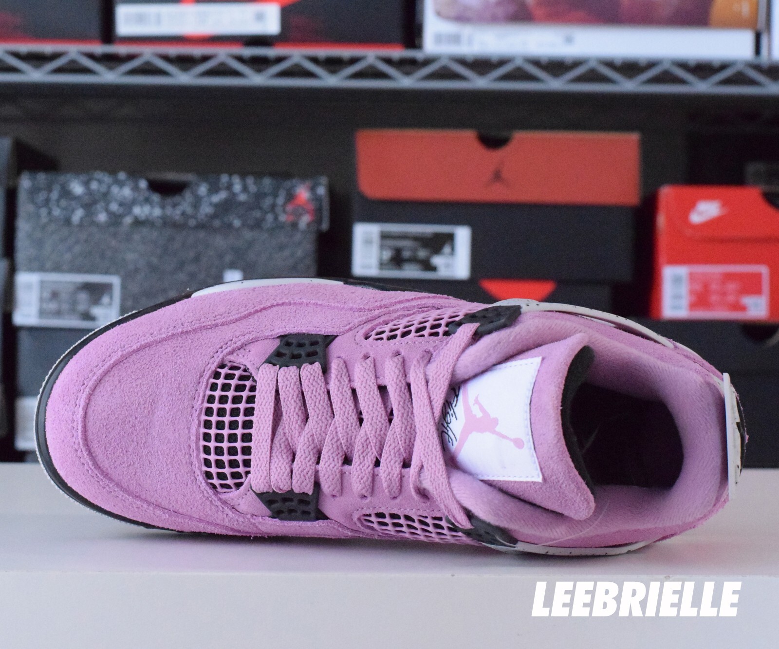 Pre-owned Jordan Womens Size - Nike Air  4 Retro Orchid Pink Aq9129-501