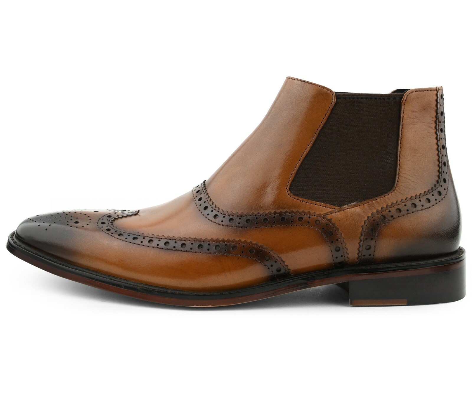Men's Dress Boots - Designer Genuine Chelsea Leather Boots ...