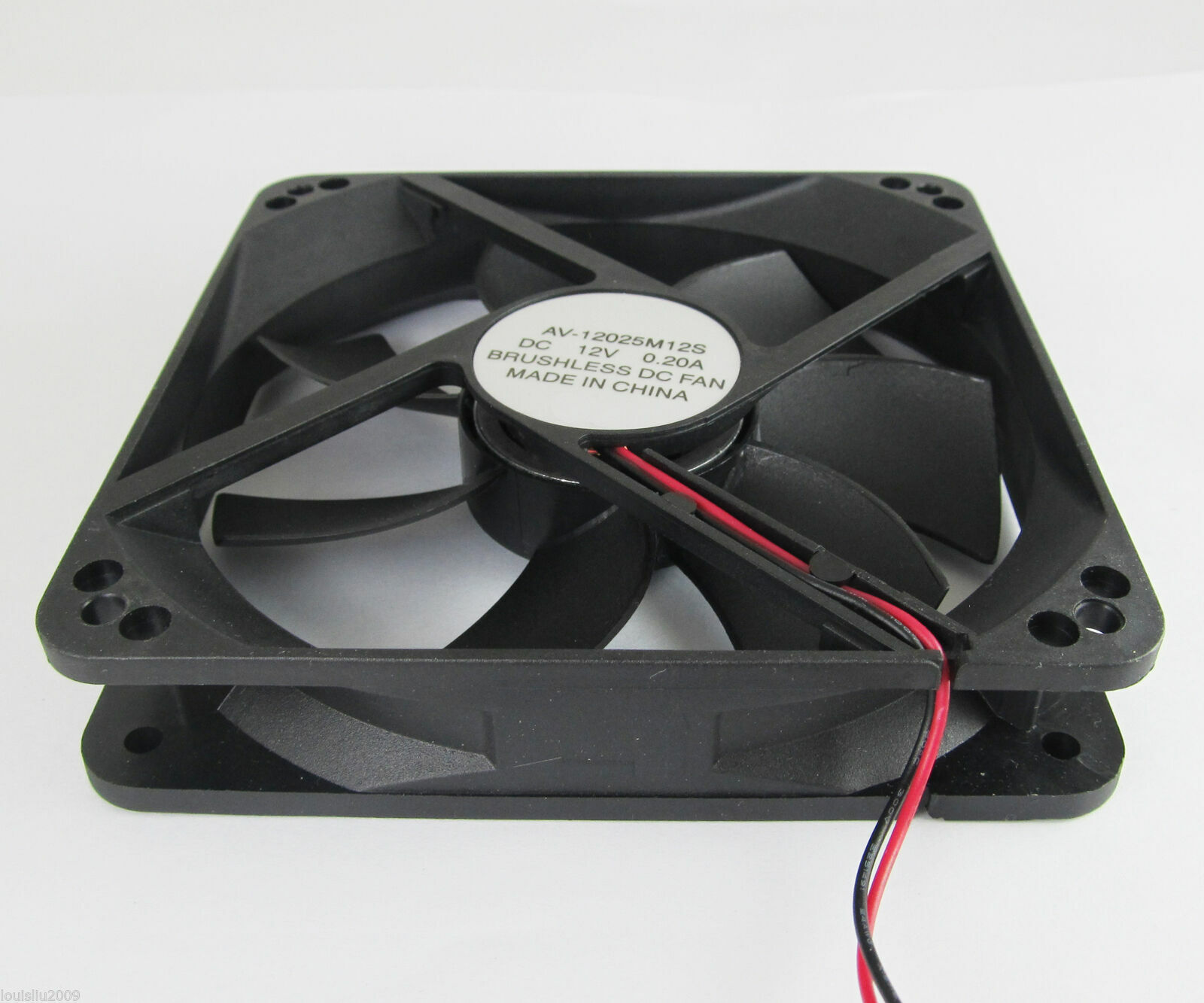 Brushless DC Cooling Fan 7 Blade 12V 120 x 120 x 25mm 12025 eBay