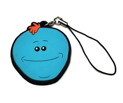 RICK & MORTY GIFT KEYCHAIN DANGLER LIGHT PULL DOG TRAVEL TAG WINE CHARM YOU PICK