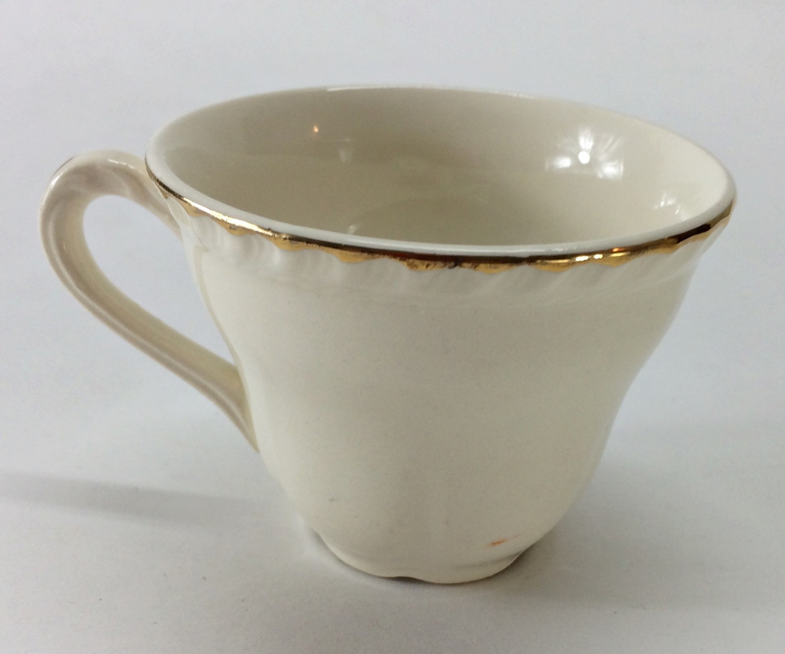 VTG 1950s Yellowstone National Park Souvenir Demi Cup and Saucer