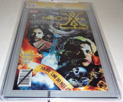 X-Files #4 CGC SS 9.8 Signature Autograph DAVID DUCHOVNY Signed Topps Comics 🔥