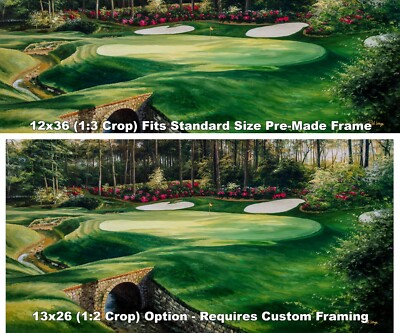 Augusta National Golf Club Course Hole 13 Azalea Masters Painting Art 2570Pn