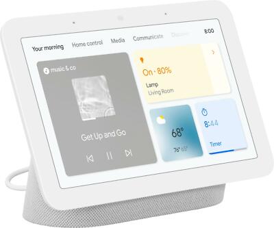 Google 7-Inch Smart Display Bluetooth Speaker for Music and Streaming - Hub (2nd