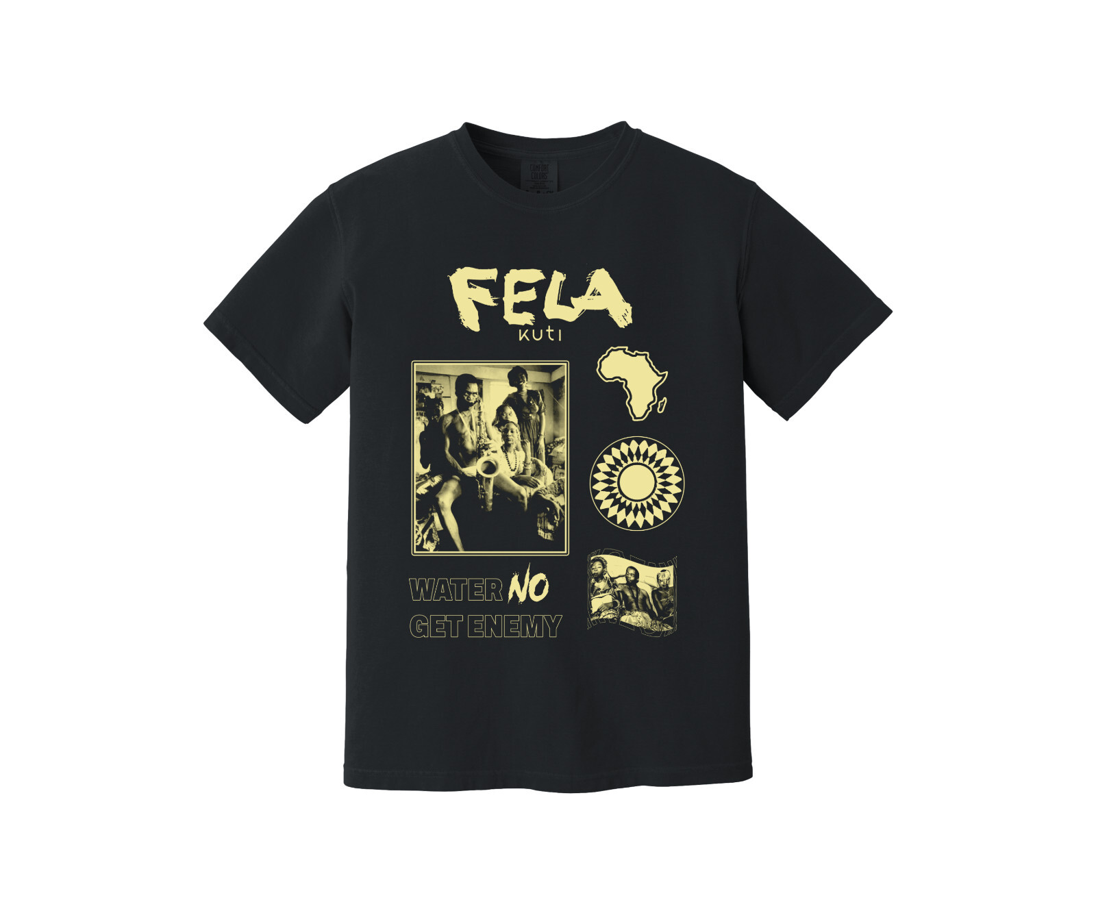Water No Get Enemy Heavyweight Shirt - Afro beats AfroBeat