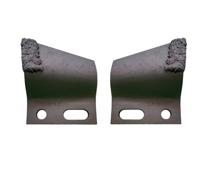1RH + 1LH Cupped Trenching Tooth 136024 & 136025, fits 1.65'', 1.75'' Pitch