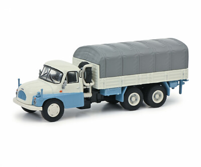 Tatra T148 Pritsche, blau/weiß, Schuco 452663000, 1:87 (H0)