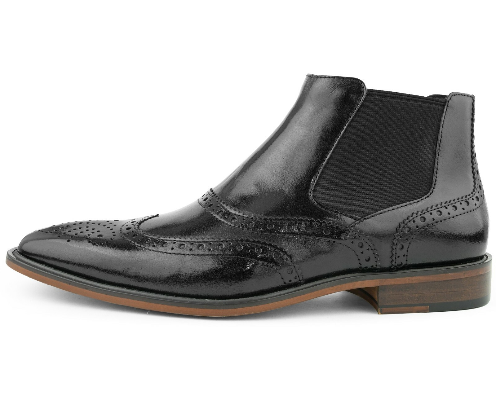 Men's Dress Boots - Designer Genuine Chelsea Leather Boots ...