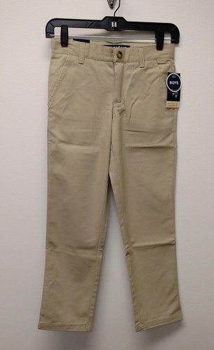 Boys French Toast Official Schoolwear Pants,Adj.Waist Flat Front Pick Sz. 5 or 6