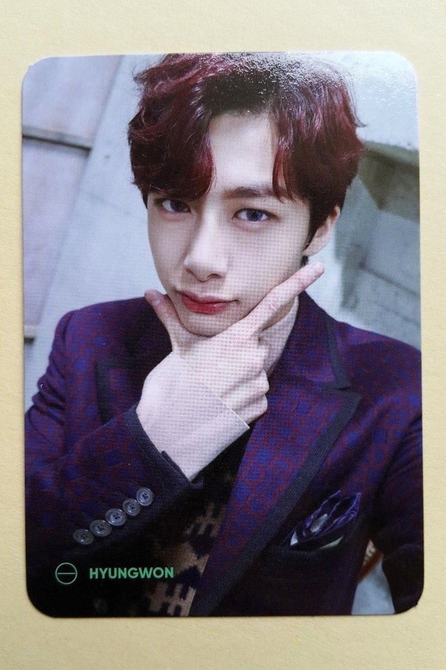 アイドル MONSTA X THE CONNECT PHOTO CARD SET B MONSTA X - 6th MINI ALBUM THE CONNECT : DEJAVU GROUP PHOTO