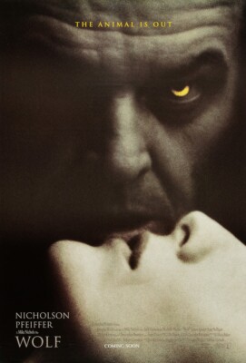 WOLF MOVIE POSTER 1 Sided ORIGINAL ROLLED 27x40 JACK NICHOLSON MICHELLE PFEIFFER
