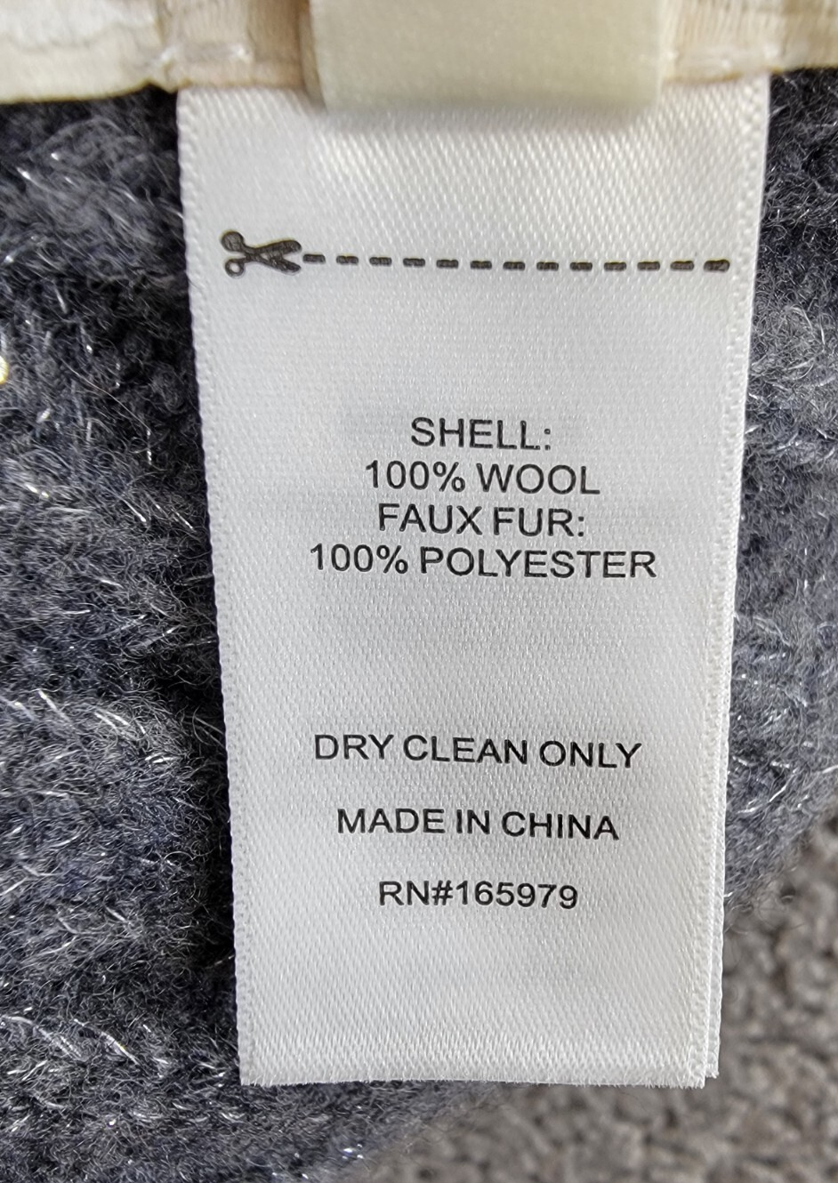 Adrienne Landau Wool The Lyla Scarf Women's One Size Storm Front - Picture 8 of 13