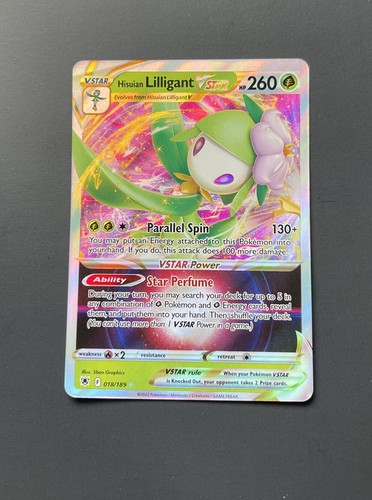 Hisuian Lilligant VSTAR 018/189 Full Art NM/M Astral