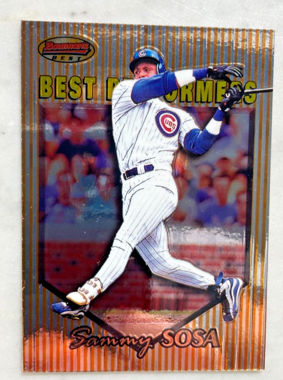 その他 1999 Fleer Brilliants Pulsars Sammy Sosa 1999 Fleer Brilliants Sammy Sosa “Shining Stars” PULSARS
