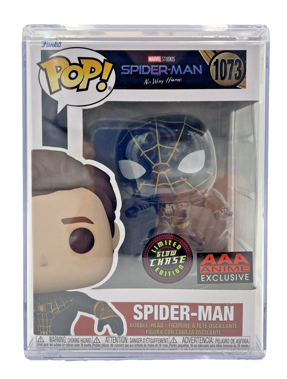 Funko Pop! Spider-Man No Way Home: Spider-Man #1073 GITD