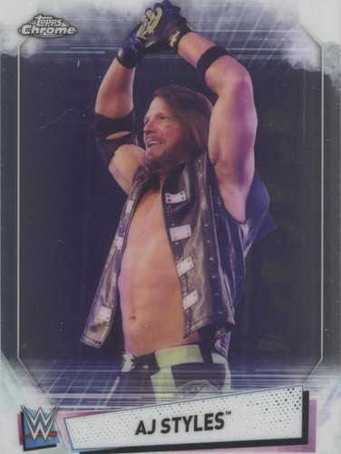 2021 Topps Chrome WWE - AJ Styles #1