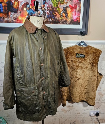 【バブアー】BARBOUR BORDER WAX JACKET Barbour Border Wax Jacket – VintageFolk