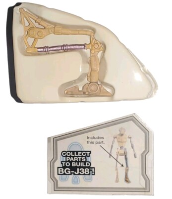 Star Wars BG-J38 LEFT LEG Build-A-Droid Part TLC BAD Legacy J9 Worker