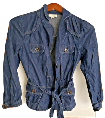 Loft denim jacket cheap