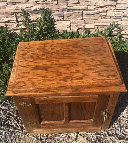 White Clad Ice Chest w/Lazy Susan