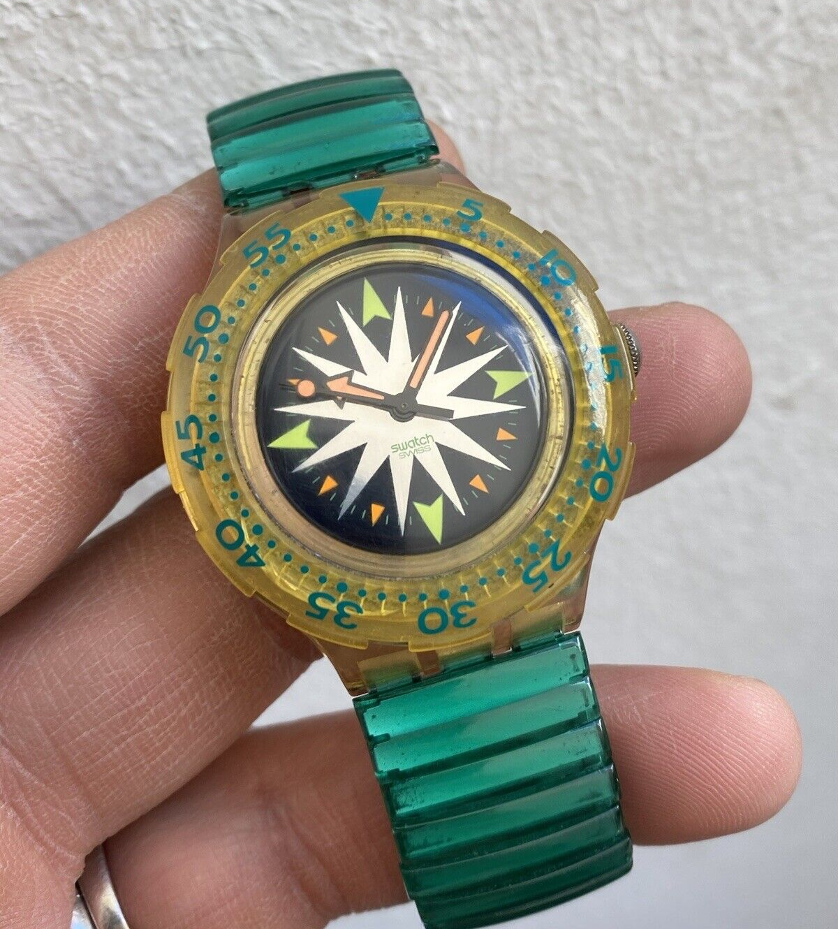 Swatch Scuba Vintage Diver Watch 200M Swiss Made Watches