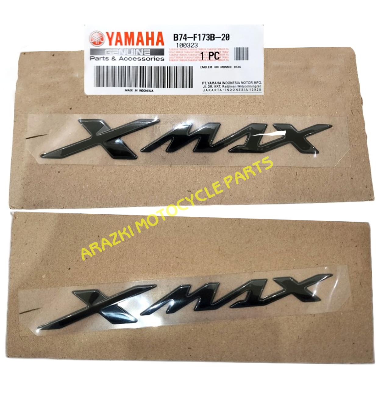 B74-F173B-20 YAMAHA X-MAX250 X-MAX300 X-MAX400 GENUINE BLACK