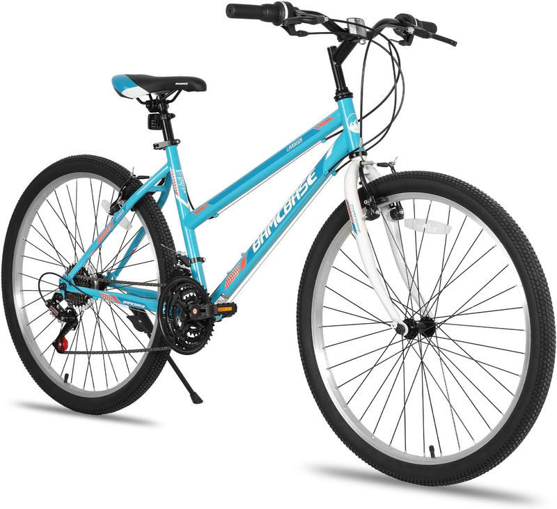 HILAND Bamcbase Womens Mountain Bike, 24 26 Inch 21 Speeds H