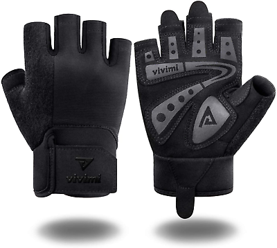 Guantes de Micro fibra para Levantamiento de Pesas Guantes de Gym  Entrenamiento