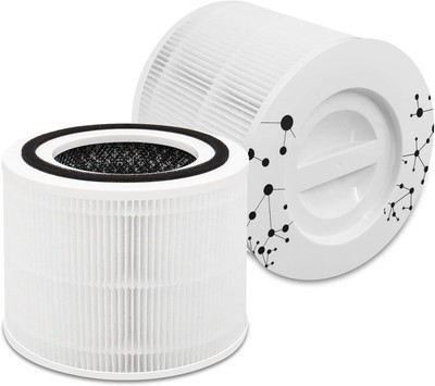 2 Pack For Puro 240 3-in-1 True Activated Carbon Filter Air Purifier HP-14 NEW