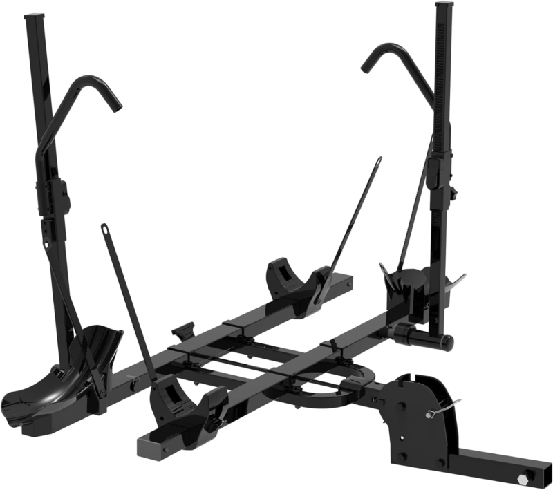 Hitch Bike Rack, 2-Bike Foldable Hitch Mount Racks for Standard, Fat Tire and El