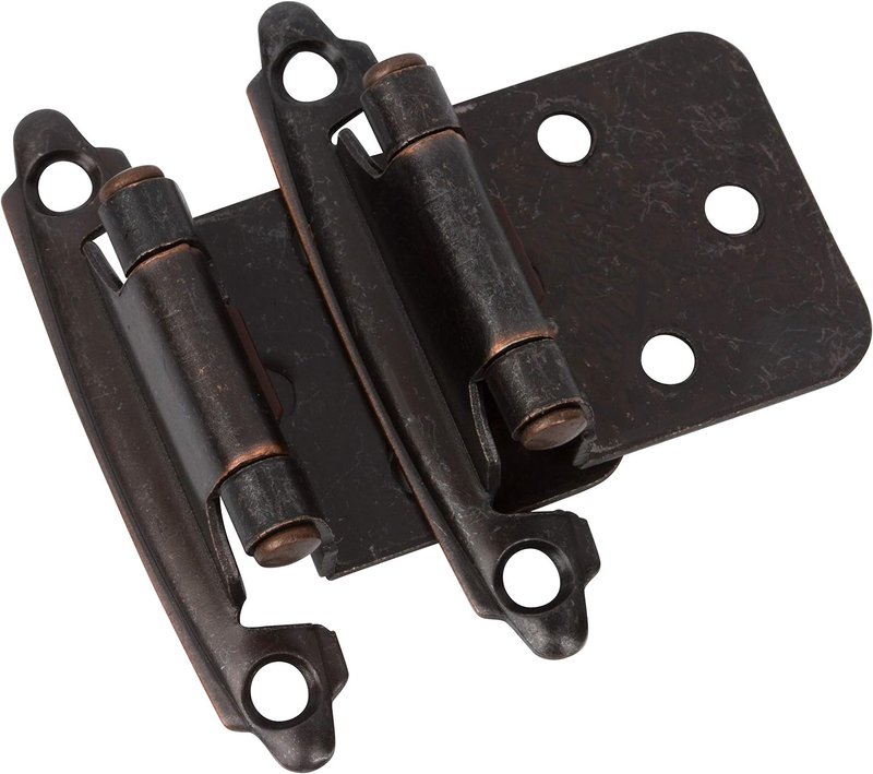 Rubbed Bronze Cabinet Hinges For Kitchen Cabinet 10pair -20 Pcs -1/2
