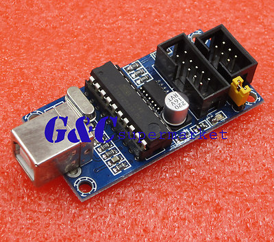 USBTiny USBtinyISP AVR ISP programmer for Arduino bootloader Meag2560 UNO R3 A3G
