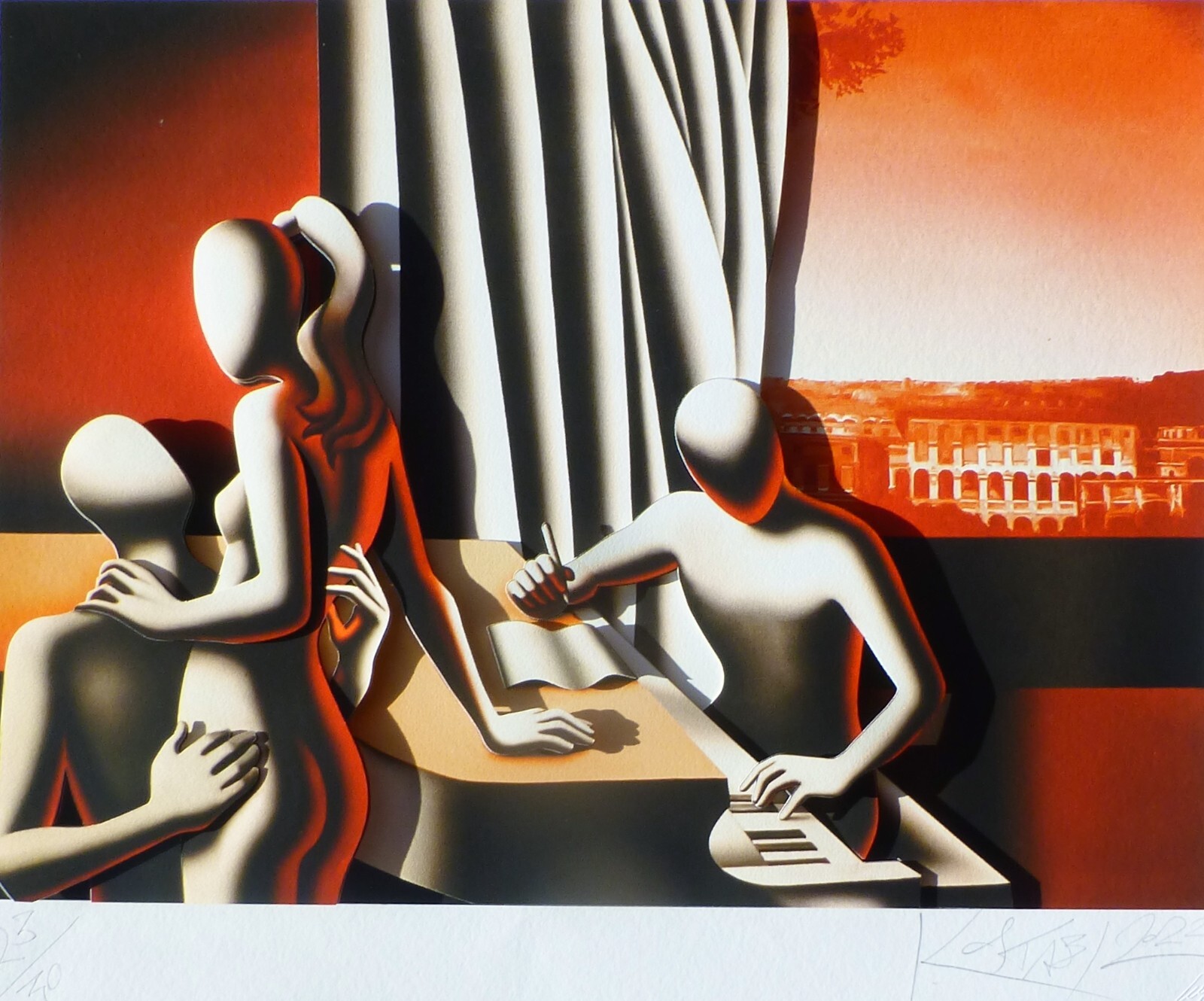 貴重マーク コスタビMARK KOSTABI 1988年BAPTISM 油絵 貴重マーク コスタビMARK KOSTABI 1988年BAPTISM 油絵 - メルカリ
