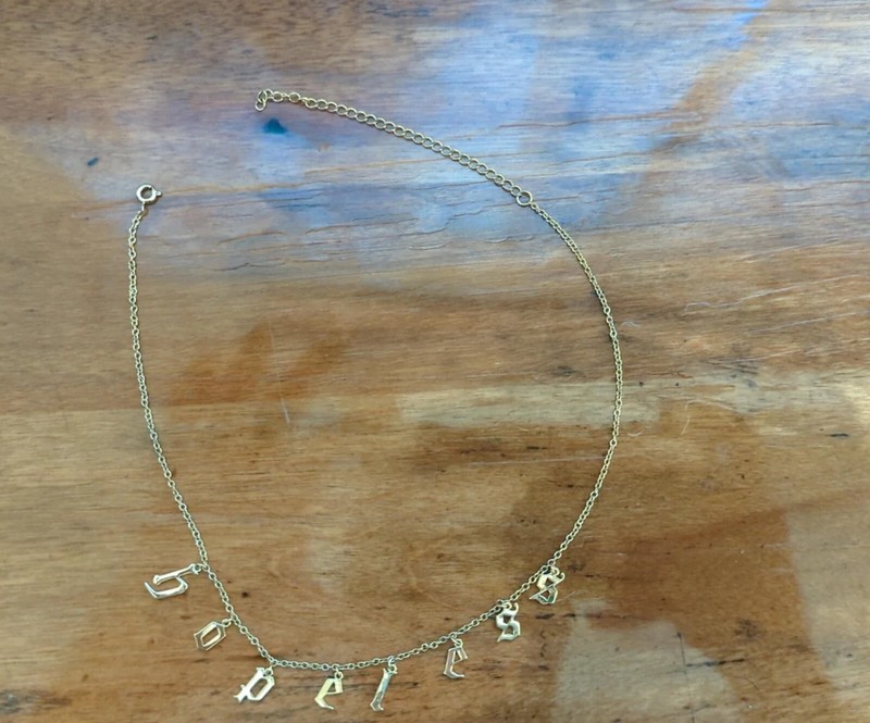 Rare Halsey HFK 'HOPELESS' choker necklace