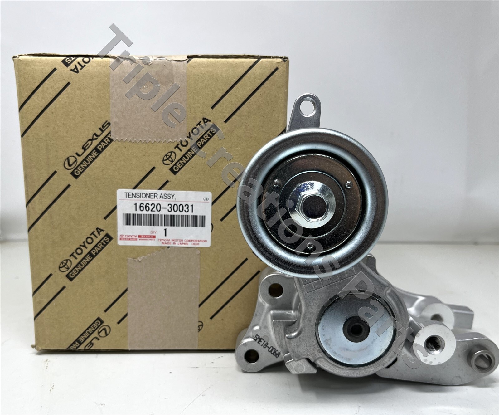 16620-30031 GENUINE OEM TOYOTA TENSIONER ASSY, V-RIBBED BELT